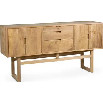 Organizace kuchyně Stylový příborník Tenerife z masivního teakového dřeva 157 cm