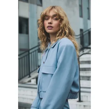 Pánská softshellová bunda Bunda Answear.LAB modrá barva, přechodná v2575 50X, vel. L