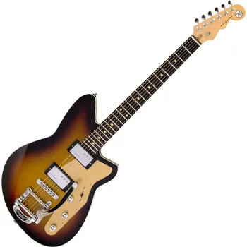 Elektrická kytara Reverend Guitars Jetstream HC Bigsby 3-Tone Sunburst Elektrická kytara