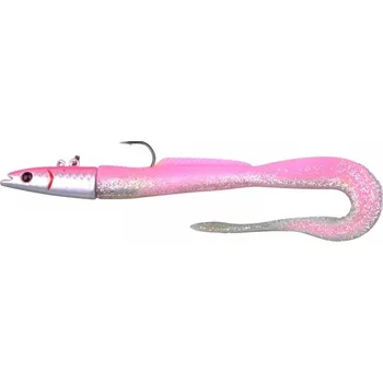 Nástraha Gumová nástraha Spro Salty Beast Hyper Eel Pink Noise 17cm 50gr