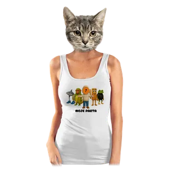 Bastard Brainrot parta pro holky dámské tílko klasické White