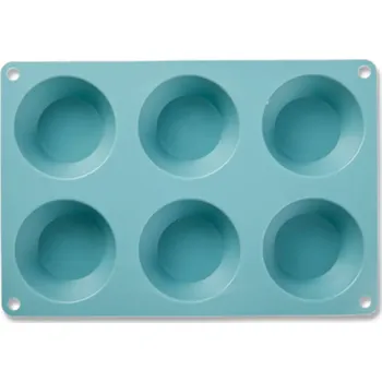 Talíř blokker Silikonová forma na muffiny – 6 kusů 0006287