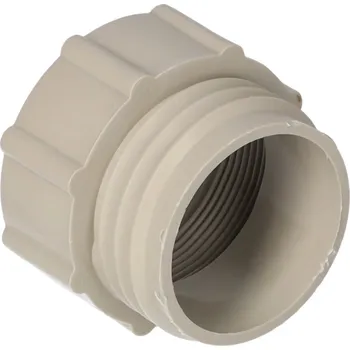 Ventil Závitová spojka od závitu 2" jemná (l) na DIN 61 / 31 (A), šedá