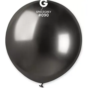 Balónek 48cm/19" #090 SHINY vesmírný šedý 25 ks (Balónek 48cm/19" #090 SHINY vesmírný šedý 25 ks)