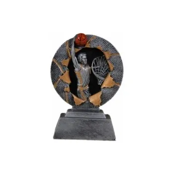 Basketbalová Resinová Soška 14 cm, Výška 14 cm