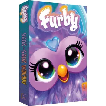 Kalendář Furby - Agenda 2025/2026: Agenda – Hasbro (FR)