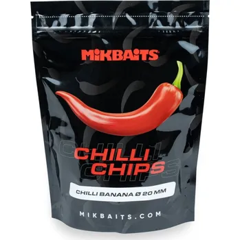 Nástraha Mikbaits Chilli Chips boilie 300g - Chilli Banana 24 mm