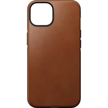 Pouzdro na mobilní telefon Nomad Modern Leather MagSafe Case English Tan iPhone 14