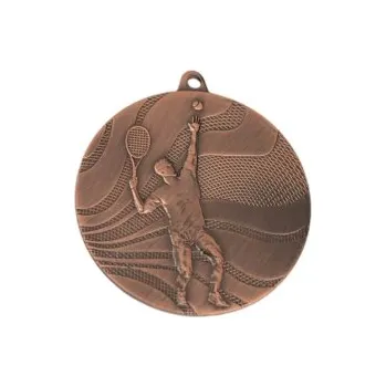 Tenisová medaile II MS50031 - 50 mm, Bronz