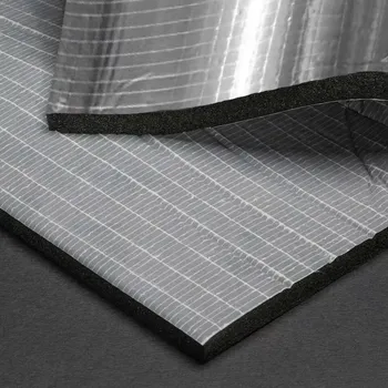 Vzorek samolepící izolace K-Flex DUCT KRAFT s AL laminací 15 × 15 cm tloušťka 20 mm