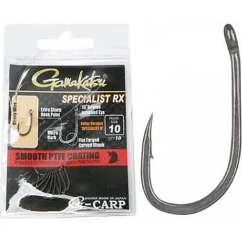 Rybářský háček Gamakatsu háčky G-Carp Specialist R 10ks - Velikost : 6