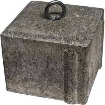 Kotvící zátěž k tyčové bójce