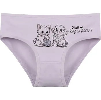 Dívčí spodní prádlo Donella Dětské kalhotky Olivia: světle fialová 2 - 3