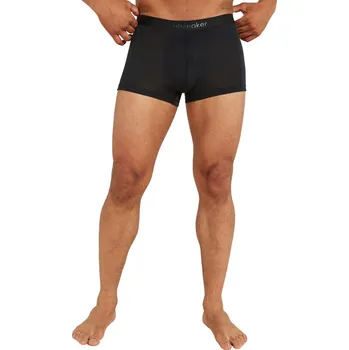 Pánské spodní prádlo Pánské merino boxerky ICEBREAKER Mens 125 Cool-Lite Anatomica Trunks, Black velikost: XL