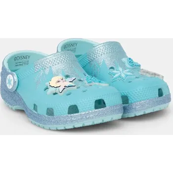 Dámské pantofle Dětské pantofle Crocs CLASSIC FROZEN ELSA CLOG 210237.CLASSIC.FROZEN tyrkysová 56X, EUR 20/21
