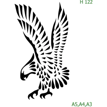 Šablona H 122 - A4 , Nelepící folie