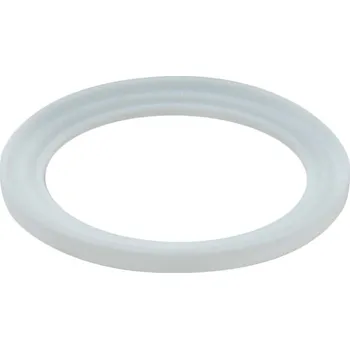 Ventil Svěrné těsnění z PTFE, přírubové, vhodné pro IBC adaptér z nerezové oceli