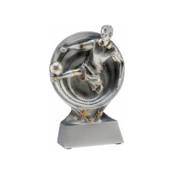 Fotbalová Resinová Soška 13 - 19 cm, Výška 13 cm - D