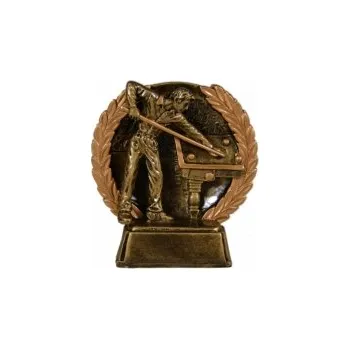 Kulečníková Resinová Soška 12,5 cm, Výška 12,5 cm