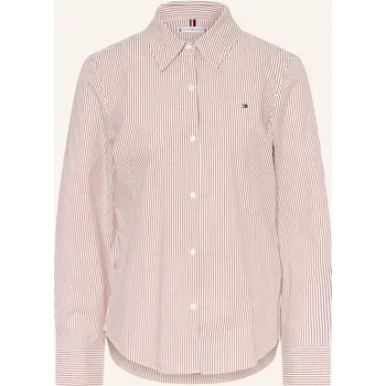 Tommy Hilfiger Dámská Košilová Halenka, bílá / tmavě červená, 44