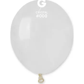 Balónek Balónek 13cm/5" #000 průhledný 100ks