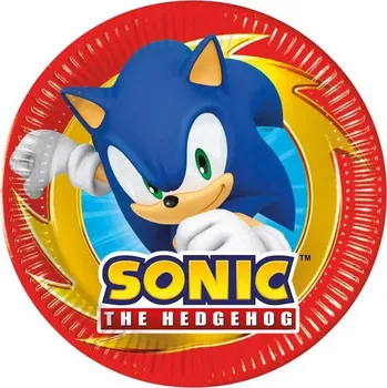 Talíř Papírové talíře Sonic, Next Generation 20 cm - 8 ks