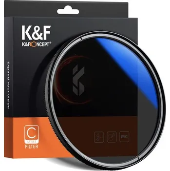 K&F 37MM KU12 Classic Series, Blue-Coated, HMC CPL Filter, Japan Optics