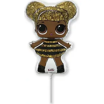 Balónek Fóliový balónek MINI LOL QUEEN BEE 35cm