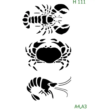 Šablona H 111 - A4 , Lepící fólie