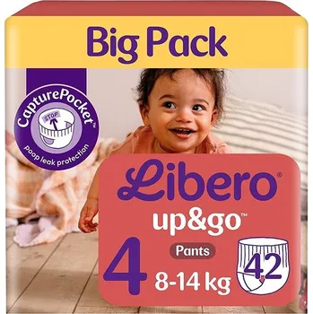 Přebalování Libero Up&Go Big Pack vel. 4 (42 ks)