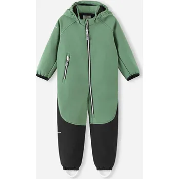 Kojenecká kombinéza Dětský softshellový overal Mjosa Green Clay Reima Velikost: 74