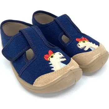 Chlapecké bačkory Bačkory 3F barefoot 3BE3/16R Dino 27, Vnitřní délka boty: 17,2 cm, Vnitřní šířka boty: 7,2 cm