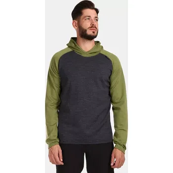 Pánský svetr Pánský svetr s kapucí Kilpi MOSEO-M GRN M