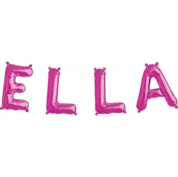Party dekorace !VÝPRODEJ! Balónkový nápis - Ella