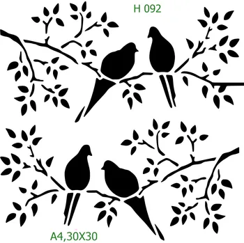 Šablona H 092 - A4 , Nelepící folie