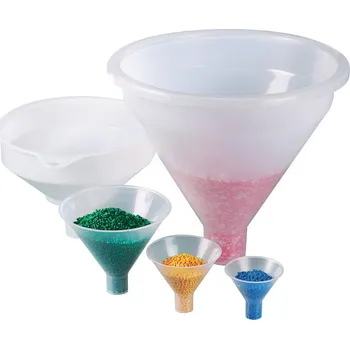 Krycí sklíčko k mikroskopu Trychtýř z plastu (PP), vnější Ø 360 mm, BJ = 6 kusů