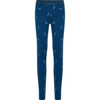 Dětské termo spodky Dětské merino spodky ICEBREAKER Kids 200 Oasis Leggings Snow Day, Atlantis/Topaz/Aop velikost: 8