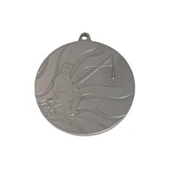 Rybářská medaile MS50024 - 50 mm, Stříbro