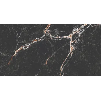 Dlažba ARTÉ Dlažba Arté Aceria black struktura mat rektifikovaná 60x120 38071437