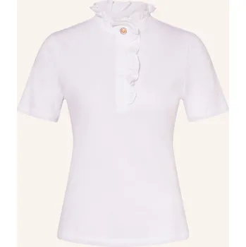 Dámské tričko Rich & Royal Dámské Tričko S Ozdobnými Kamínky, bílá, 38