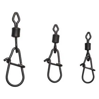 DAM karabinka s obratlíkem Egg Snap Swivel 10ks - XS - 12kg