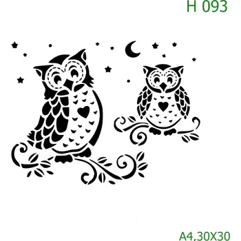 Šablona H 093 - 30 x 30 cm , Lepící fólie