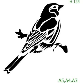 Šablona H 125 - A4 , Lepící fólie