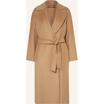 Dámský kabát Max Mara Studio Dámský Vlněný Kabát Cles, velbloudí, 38