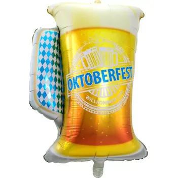 Balónek Foliový balonek Pivo - Oktoberfest 50 x 80 cm