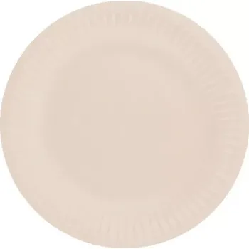 Talíř EKO Talířky papírové sv. růžové 18cm, 6ks