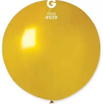 Balónek 80cm/31" #039 metal zlatá 25 ks (Balónek 80cm/31" #039 metal zlatá 25 ks)