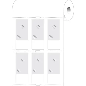 Pásek do tiskárny Brady BPT-511-427 / 236987, termo papírové etikety, 25.40 mm x 63.50 mm