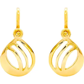 Náušnice Dětské náušnice ze žlutého zlata se zirkony 74523200100281