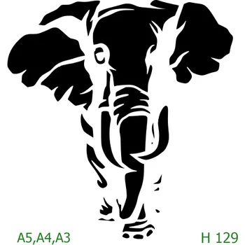 Šablona H 129 - A5 , Lepící fólie